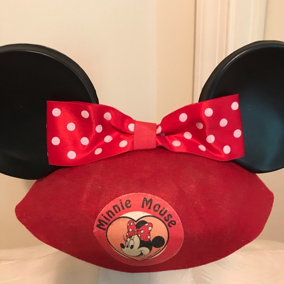 Vintage Minnie Mouse ears/hat - Picture 4 of 6